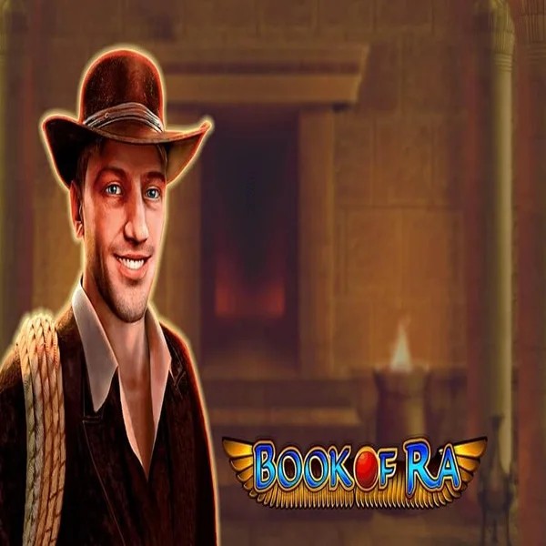 Book of Ra casino game by Greentube – featured logo at GoldRun Casino