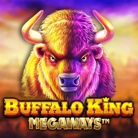 Buffalo King Megaways online game logo by Pragmatic Play on hondenschoolpawsome.nl