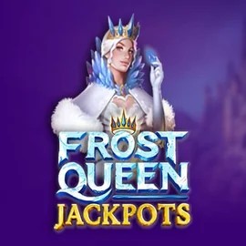 Frost Queen Jackpots online game logo by Yggdrasil on hondenschoolpawsome.nl