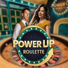 PowerUP Roulette by Pragmatic Play, showcased at hondenschoolpawsome.nl – game logo