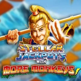Play Stellar Jackpots with More Monkeys slot by Lightning Box Game on hondenschoolpawsome.nl